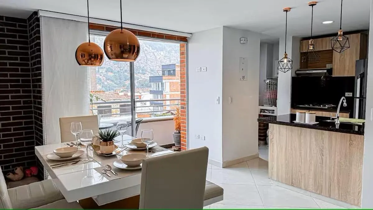 Apart De Lujo-Parking-15 Minutes Provence Medellín Appartement